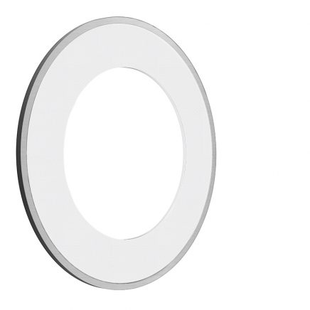 Custom shape Lumaire Basic panel, round hollow thin LED sheet